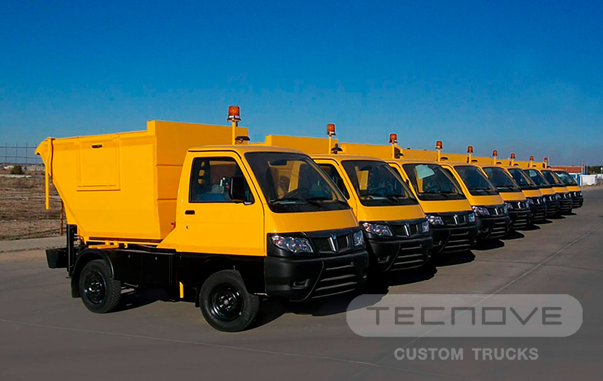 Small Urban Cleaning Vehicles