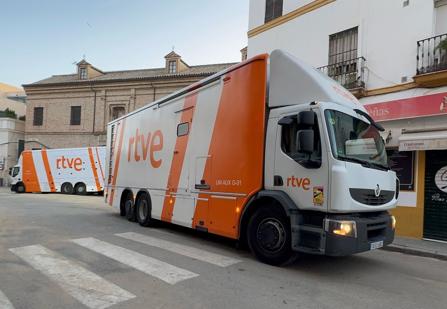 Participamos en la renovación de las unidades móviles de RTVE.