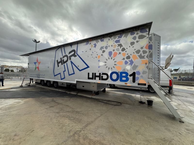 Unidad móvil de producción audiovisual para SNRT